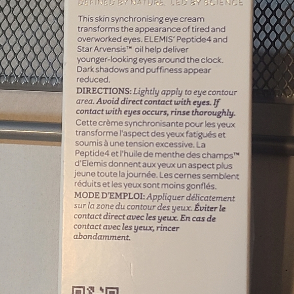 Elemis Peptide4 Eye Recovery Cream 15 Ml/.5 Oz NIB - Picture 9 of 12